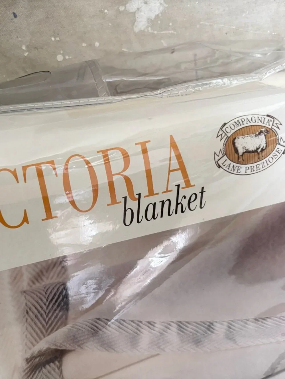 Zambaiti Victoria Merino Lambswool Full Blanket Compagnia Lane Preziose NWT